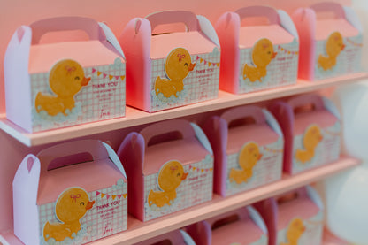 Little Duck Girls Theme 3D Party Box