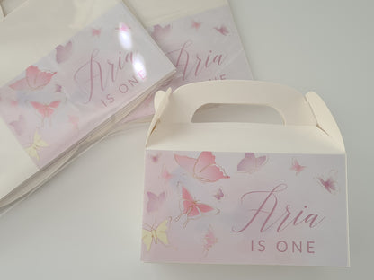 Pastel Butterflies Party Box