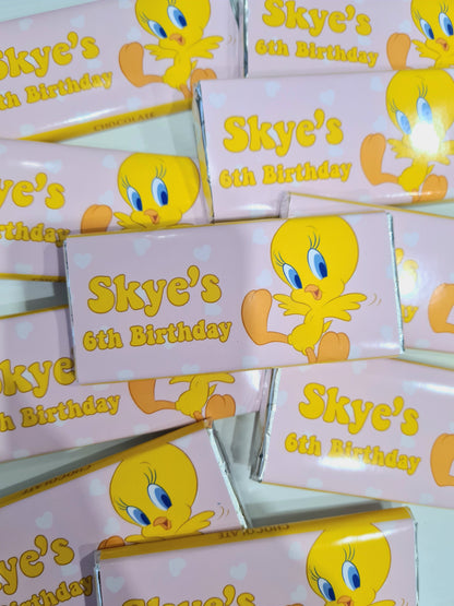 Tweety Bird Chocolate Bar