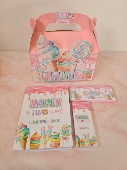 Two Sweet Candyland Party Box