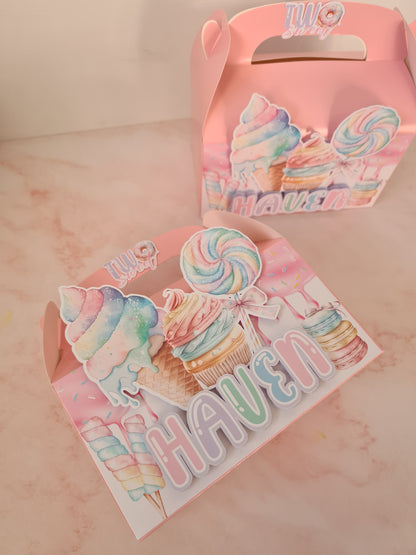 Two Sweet Candyland Party Box