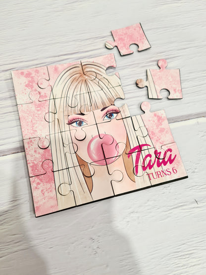 Personalised Mini Puzzles - Square