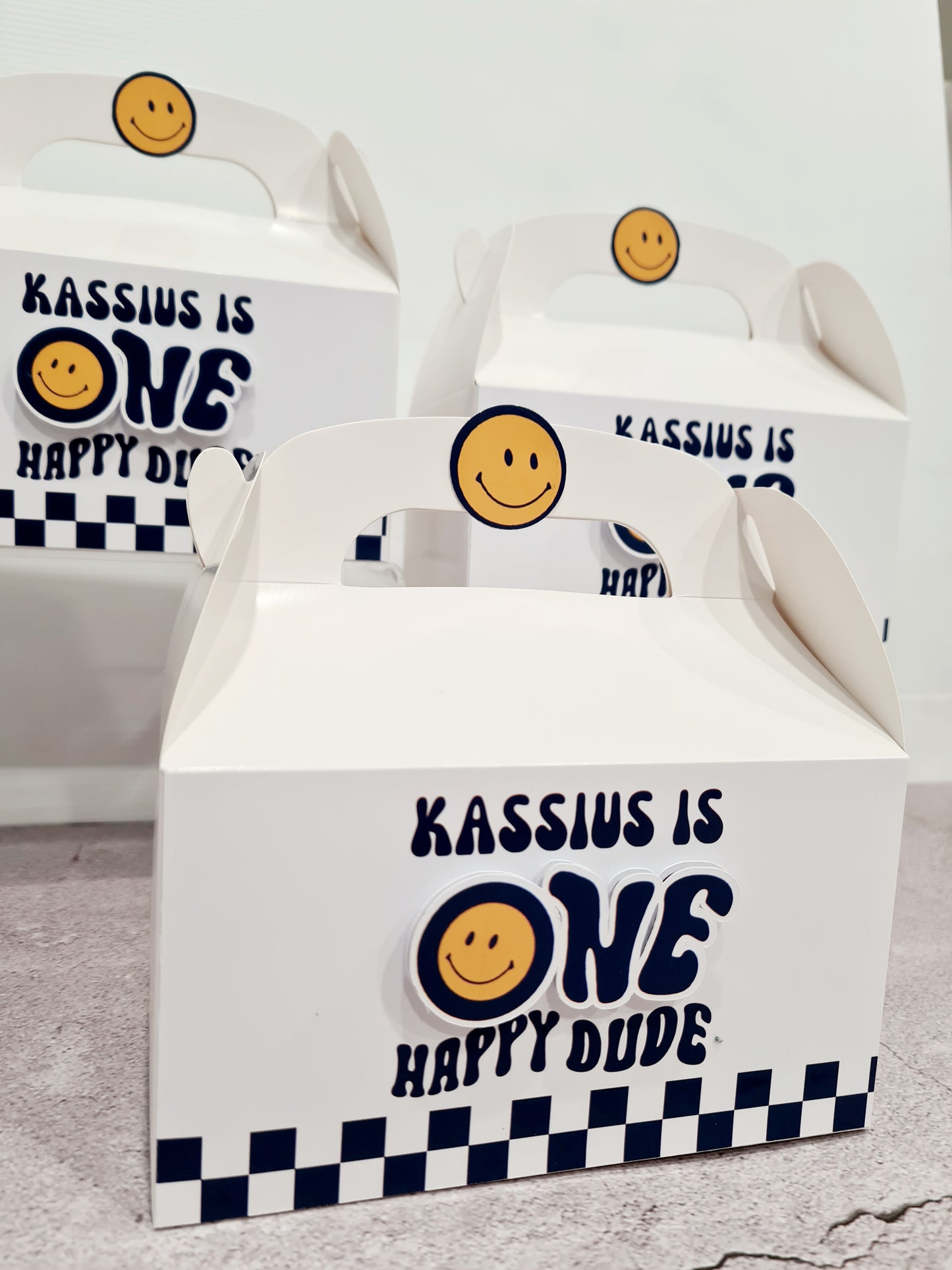 One Happy Dude 3D Party Box