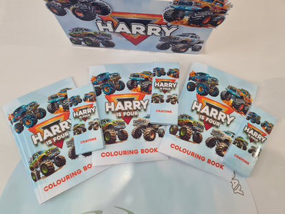 Monster Trucks Theme Party Box