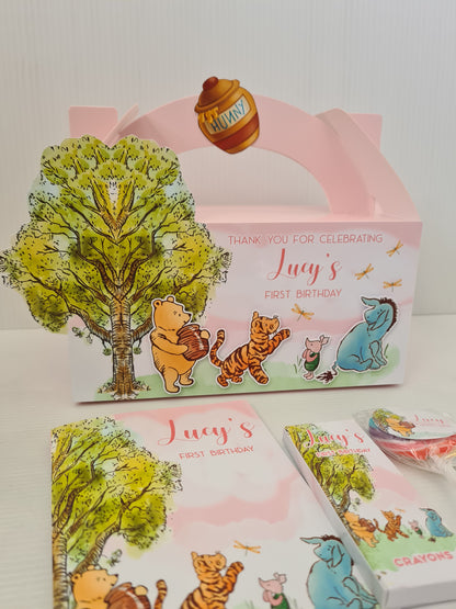 Winnie the Pooh Classic Pink Party Box