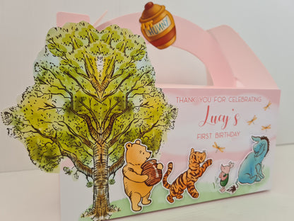 Winnie the Pooh Classic Pink Party Box