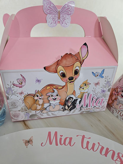 Bambi Theme Party Box