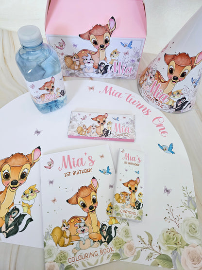 Bambi Theme Party Box