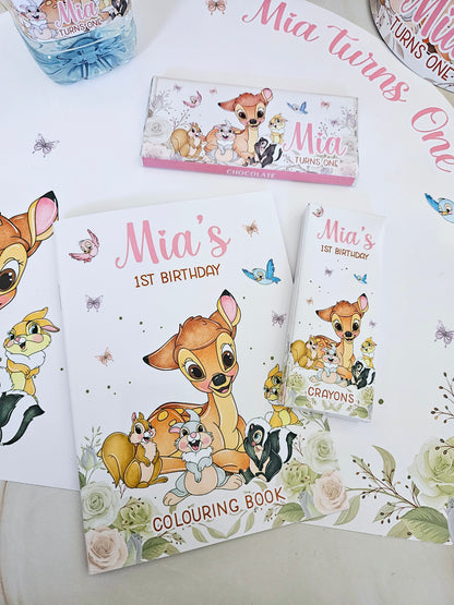 Bambi Theme Party Box