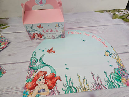 Ariel Little Mermaid Paper Placemat