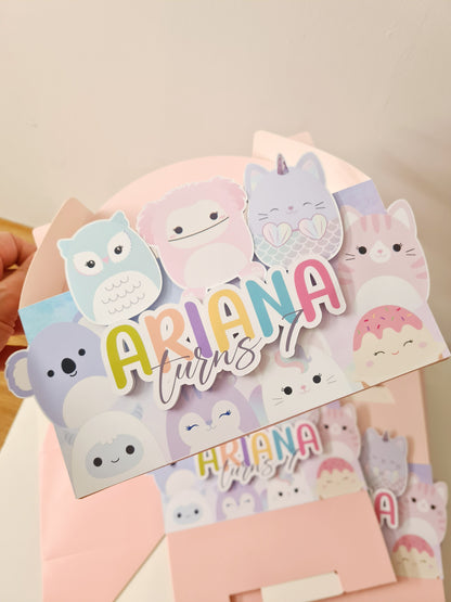 Squishmallow Theme Party Box