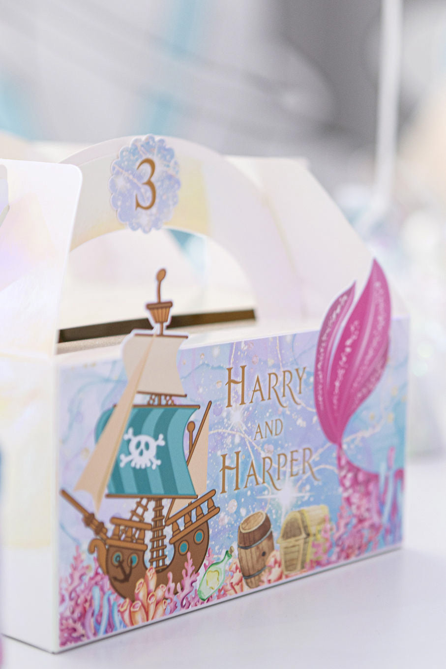 Mermaid & Pirate Joint Birthday Party Box