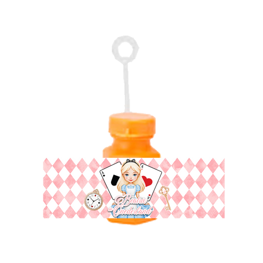Alice in Wonderland Mini Bubbles Stickers (12Pk)