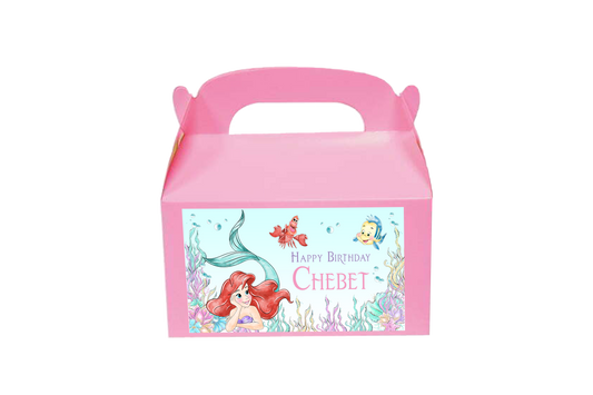Ariel The Little Mermaid Bag/Box Labels (Pack of 12)