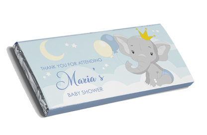 Baby Blue Elephant Chocolate Bar