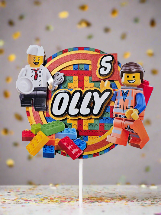 Lego Cake Topper