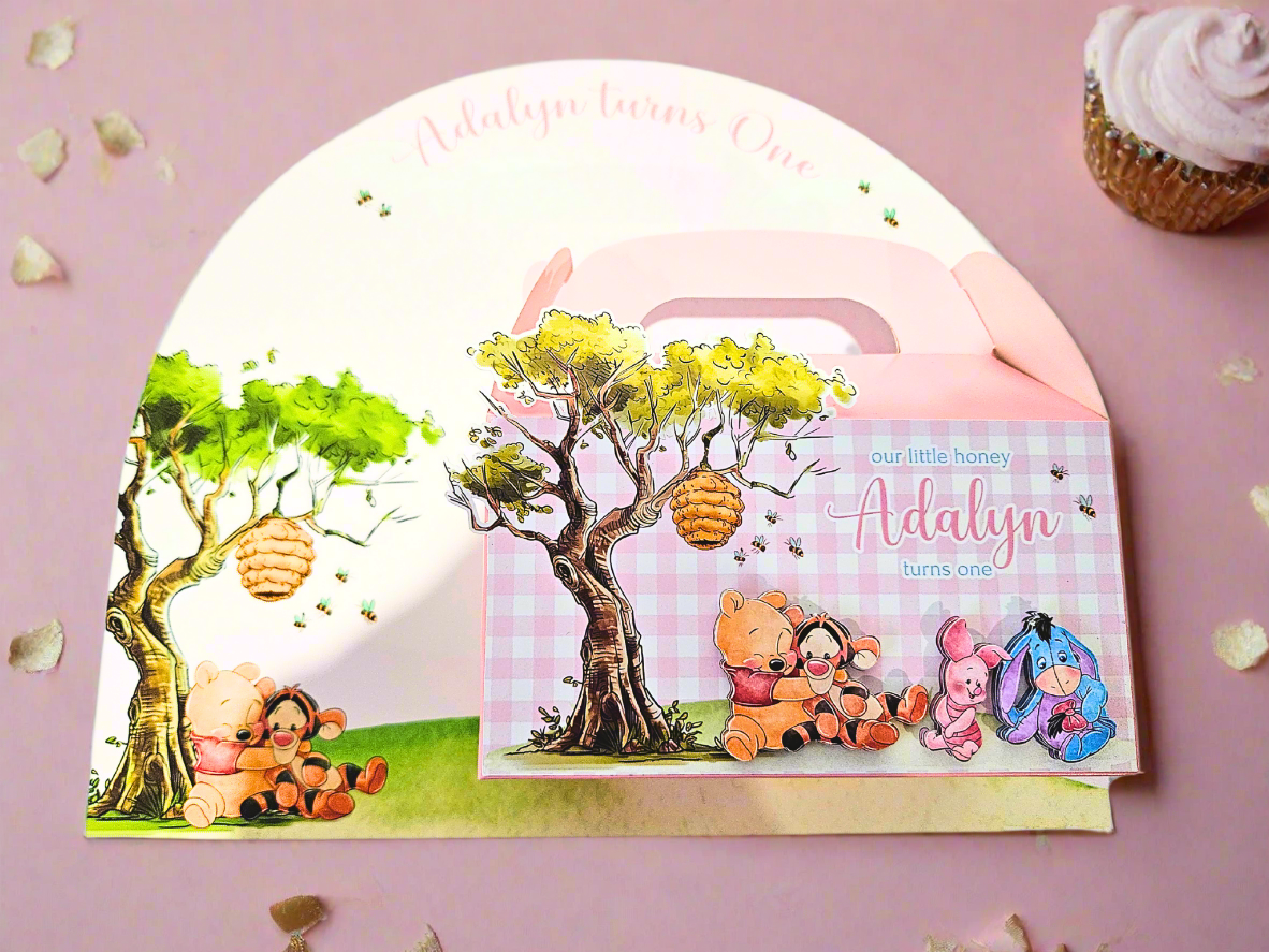 Baby Winnie the Pooh Theme Party Box