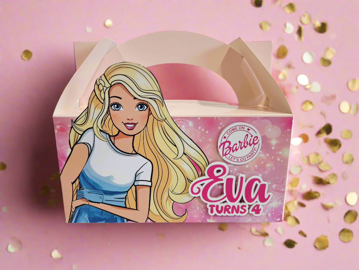 Fashion Doll Pink Party Box