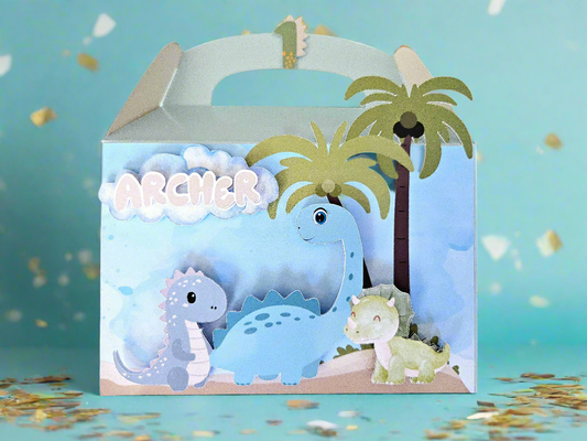 Baby Dinosaurs Theme Favour Party Box