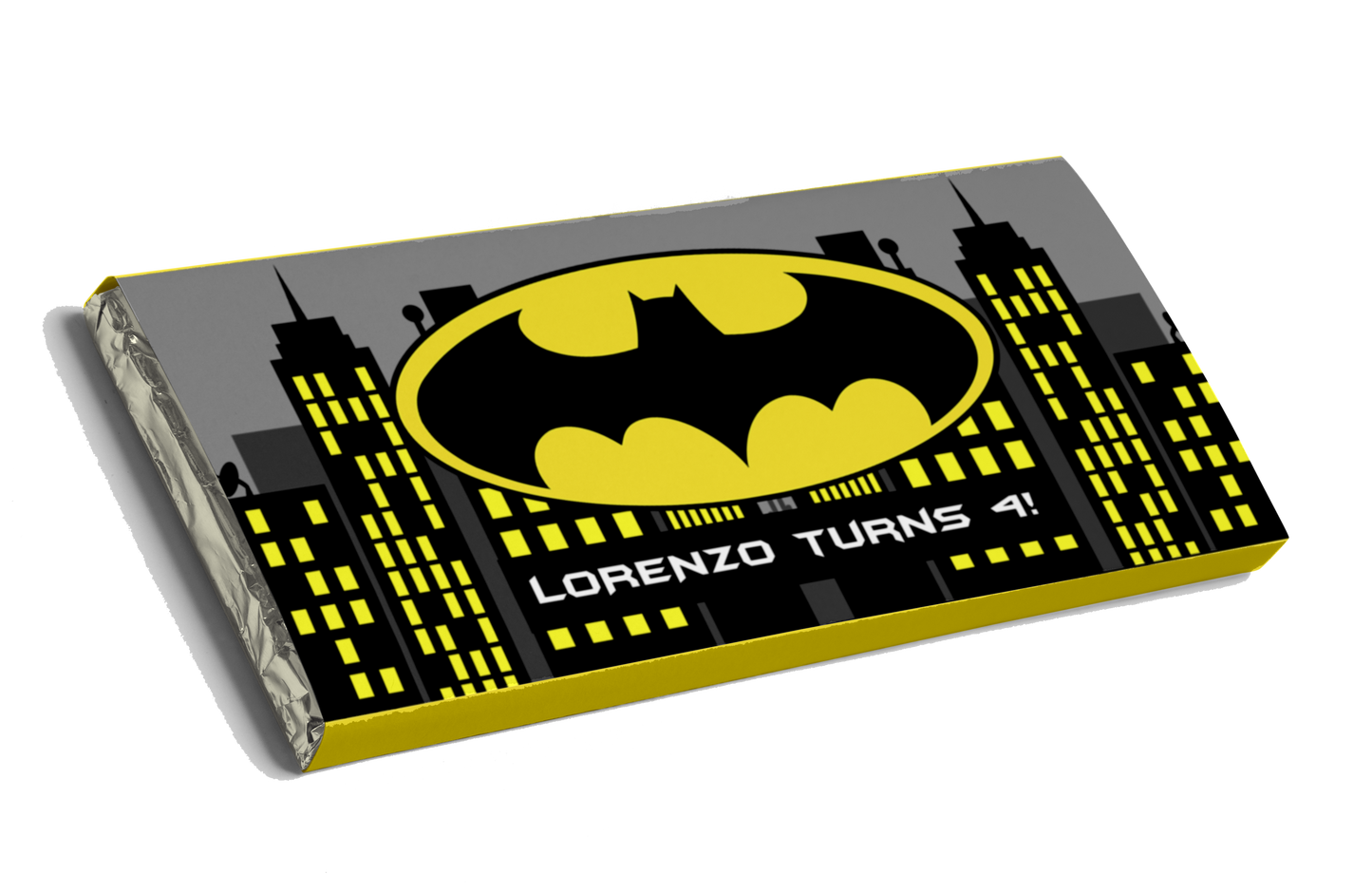 Batman Inspired Chocolate Bar