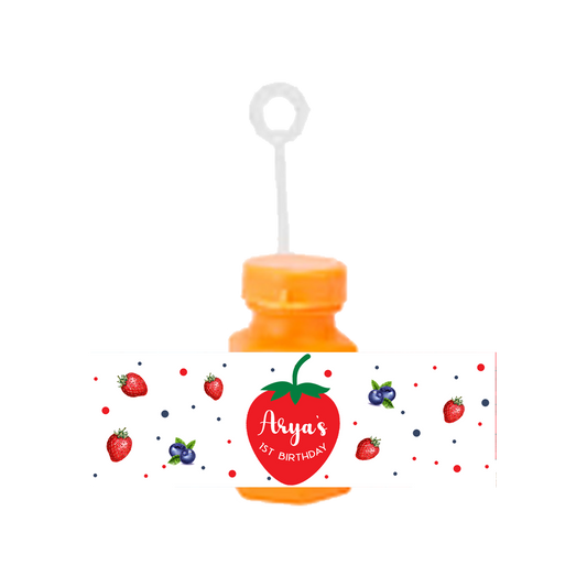 Berry First Theme Mini Bubbles Stickers (12Pk)