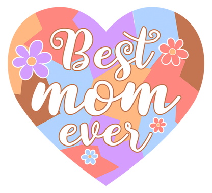 Best Mom Ever Mother's Day Stickers Pack