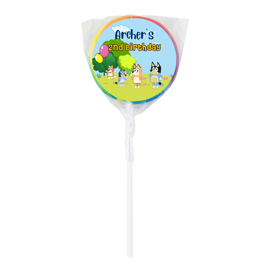 Heeler Dog Family Lollipops -12pk