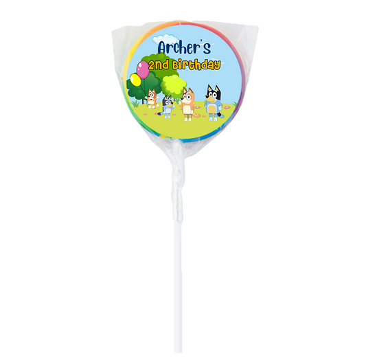 Heeler Dog Family Lollipops -12pk