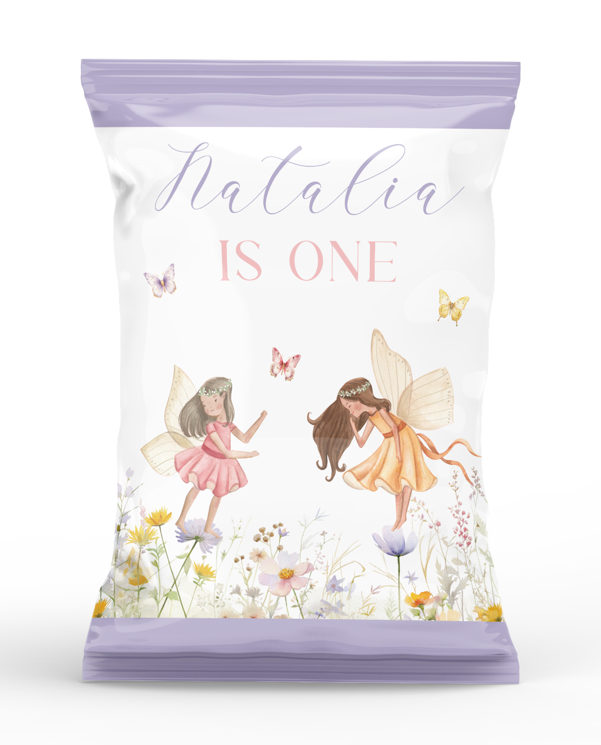 Fairy Butterfly Garden Popcorn Bag