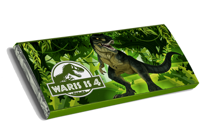 Dinosaur Chocolate Bar