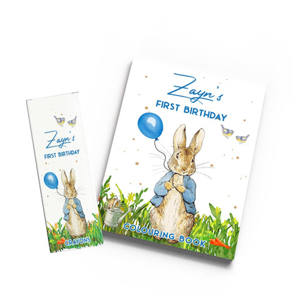 Peter Rabbit Colouring Book & Crayons