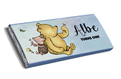 Classic Winnie the Pooh Chocolate Bar