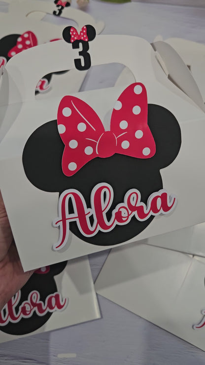 Minnie Inspired Party Box (2 Colours)