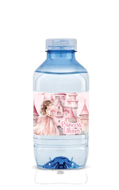 Princess Castle Bottle Labels (12pk)