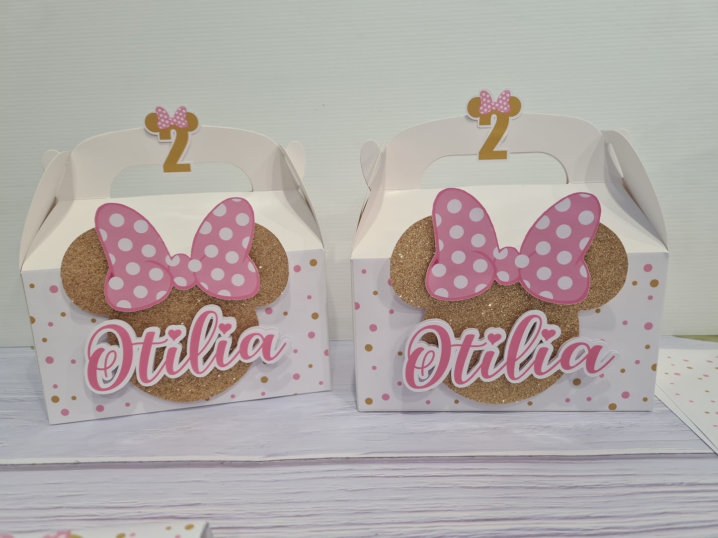 Minnie Inspired Party Box (2 Colours)