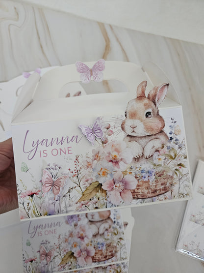 Flower Bunny Party Box