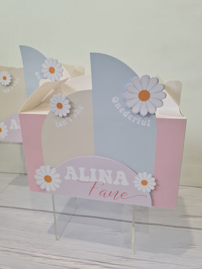 Rainbow Daisy Party Box