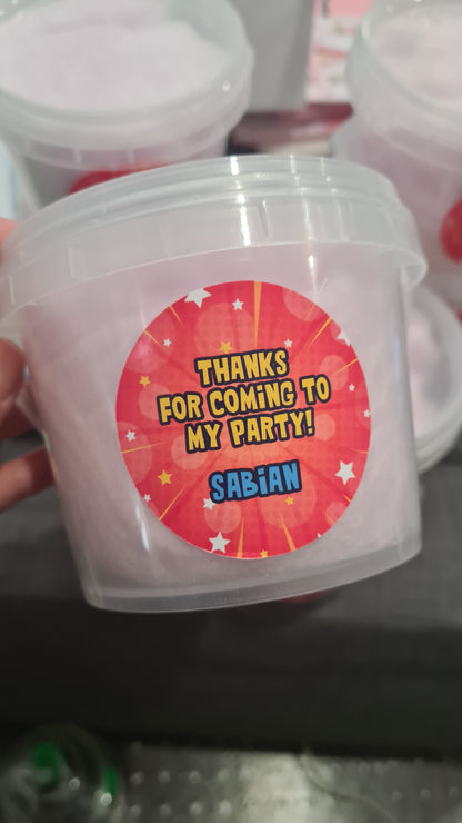 Fairy Floss with Sticker - Custom Design