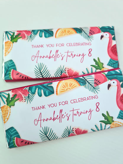 Tropical Flamingo Theme Party Box