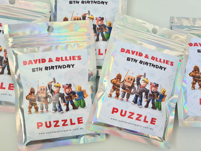 Roblox Personalised Mini Puzzles