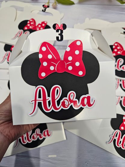 Minnie Inspired Party Box (2 Colours)