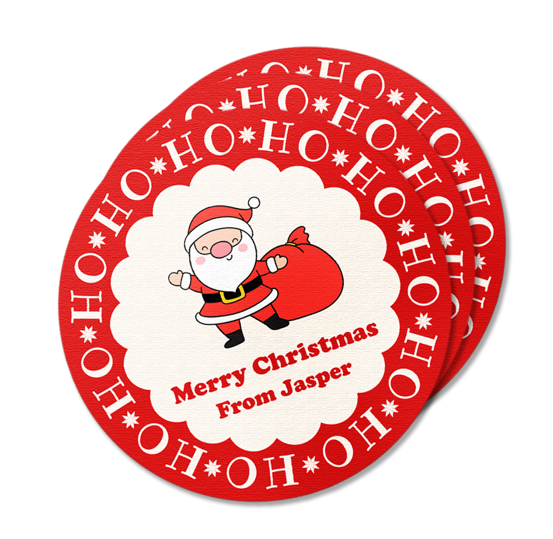 Santa Christmas Stickers Pack