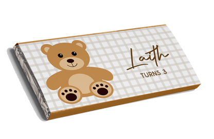 Teddy Bear Picnic Chocolate Bar