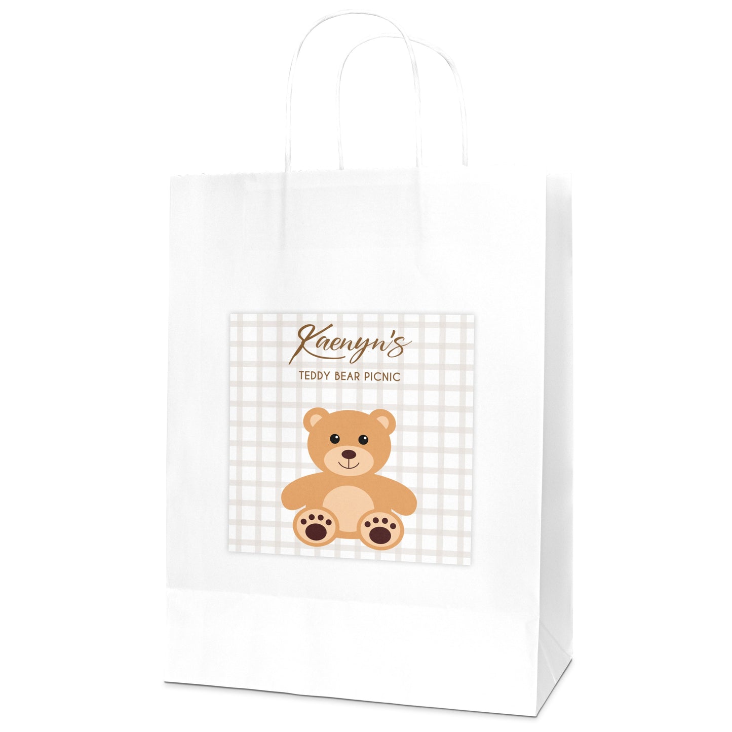 Teddy Bear Theme Bag/Box Labels (Pack of 12)