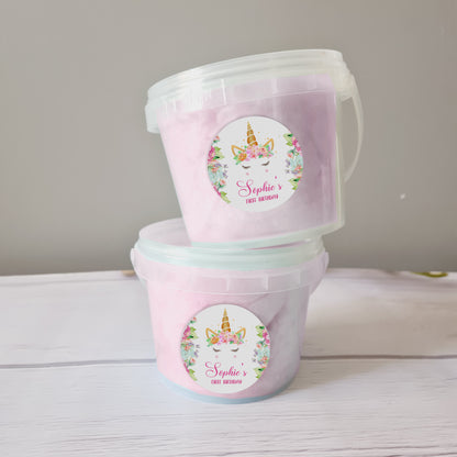 Fairy Floss with Sticker - Custom Design