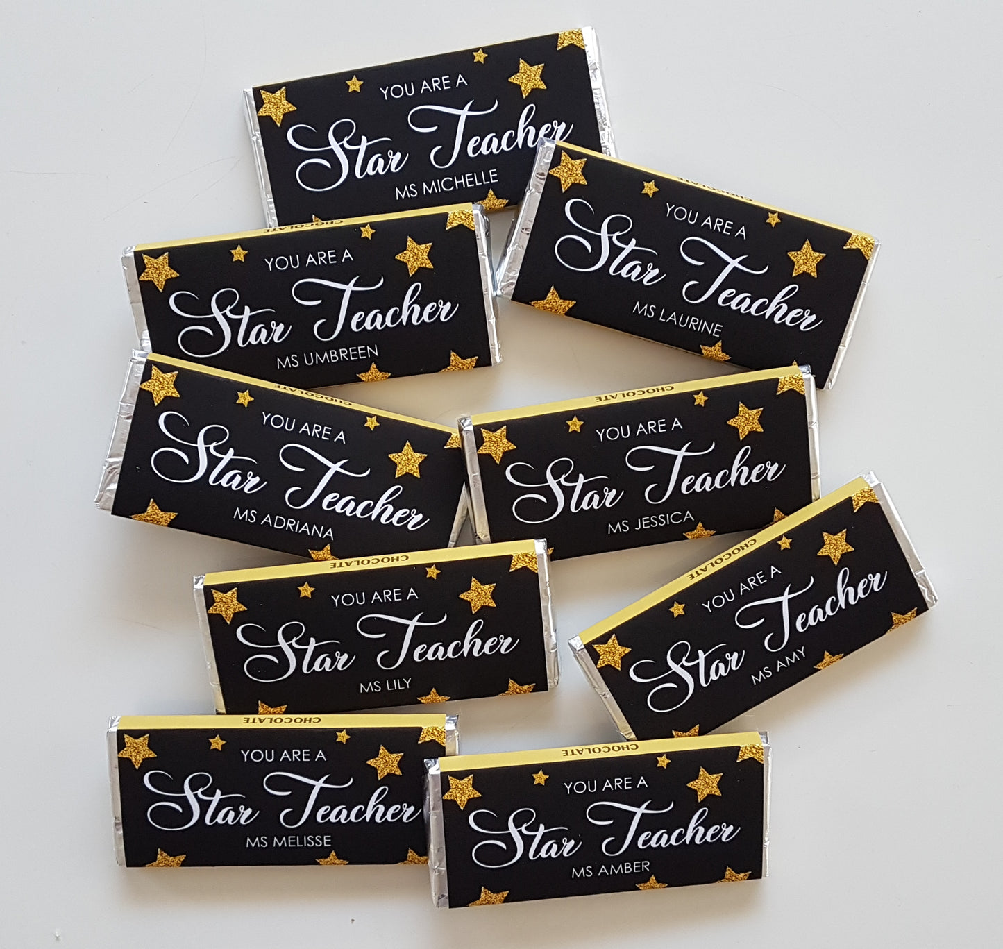 Star Teacher Chocolate Bar