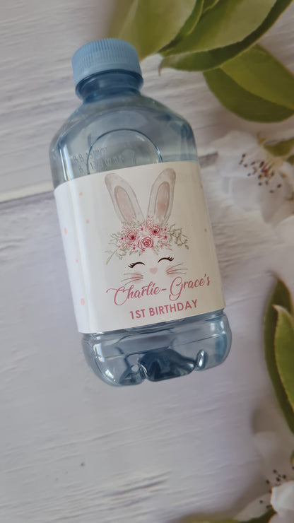 Some Bunny is One Bottle Labels (12pk)