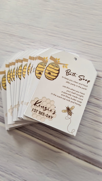 Favour Tags (12pk) - Custom Design