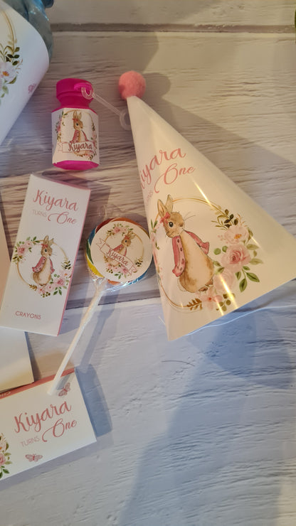 Pink Peter Rabbit Party Box