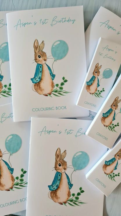 Peter Rabbit Birthday Colouring Book & Crayons